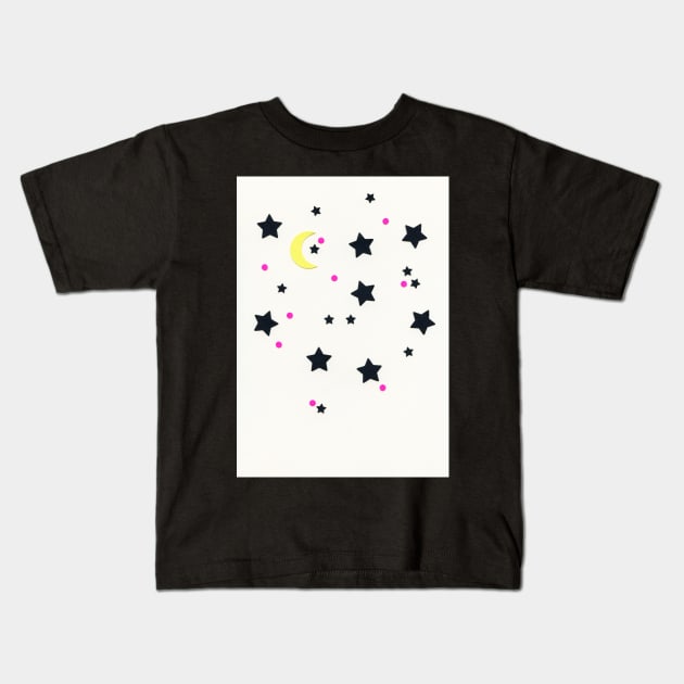 Celestial I Kids T-Shirt by Cassia